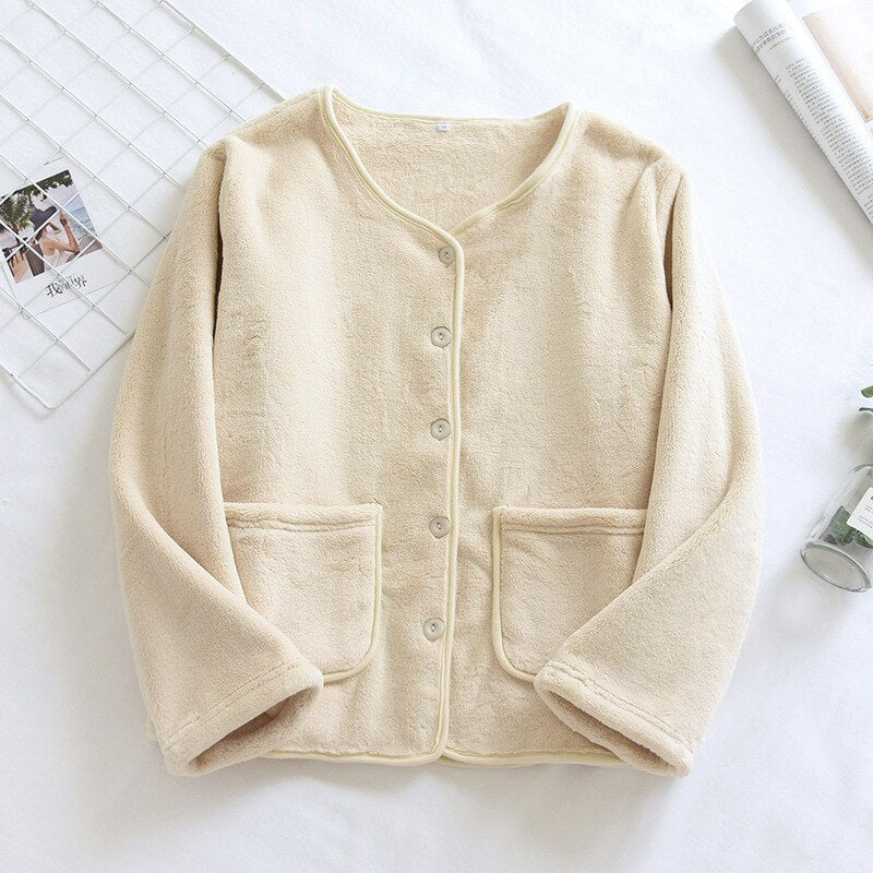 The Suede Button-Down Original Pajamas-Original Pajamas