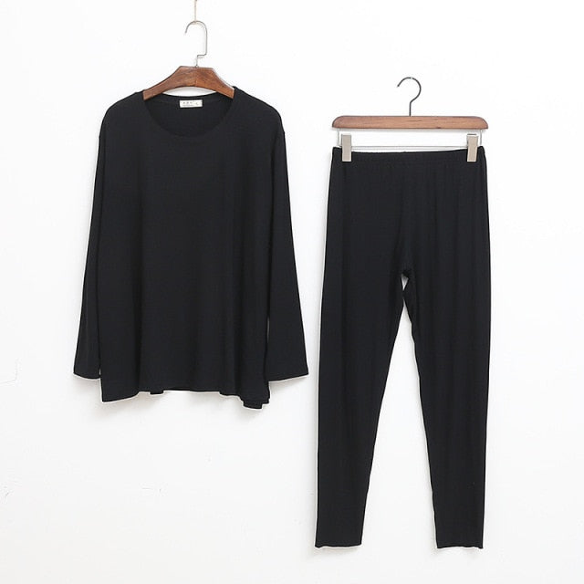 The Solid Full Sleeve Pajama Set Original pajamas-Original Pajamas