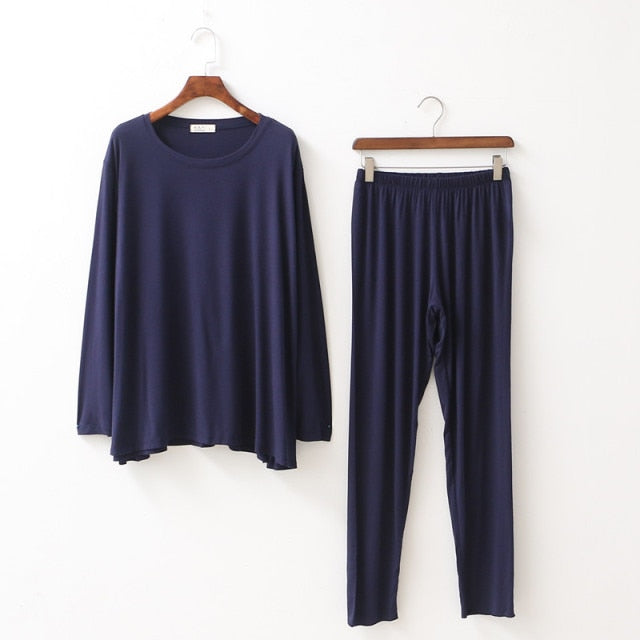 The Solid Full Sleeve Pajama Set Original pajamas-Original Pajamas