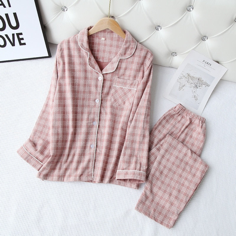 The Cotton Printed 2 Piece Pyjama Set-Original Pajamas