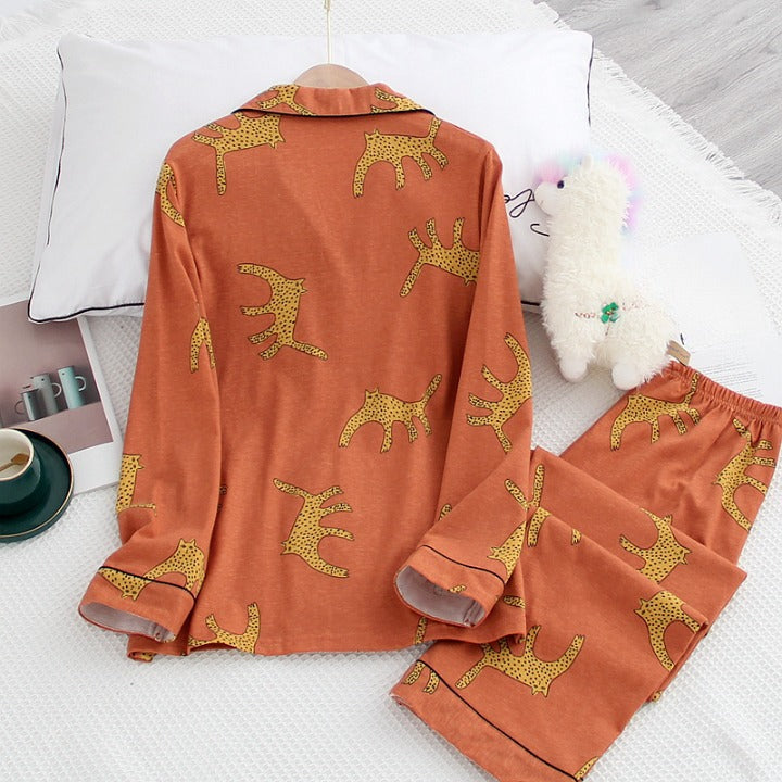 The Leopard Original Pajamas 2 Piece Pajama Set-Original Pajamas