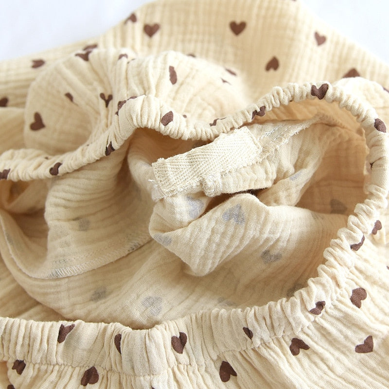 The Cute Love Heart Pajama Set Original Pajamas-Original Pajamas