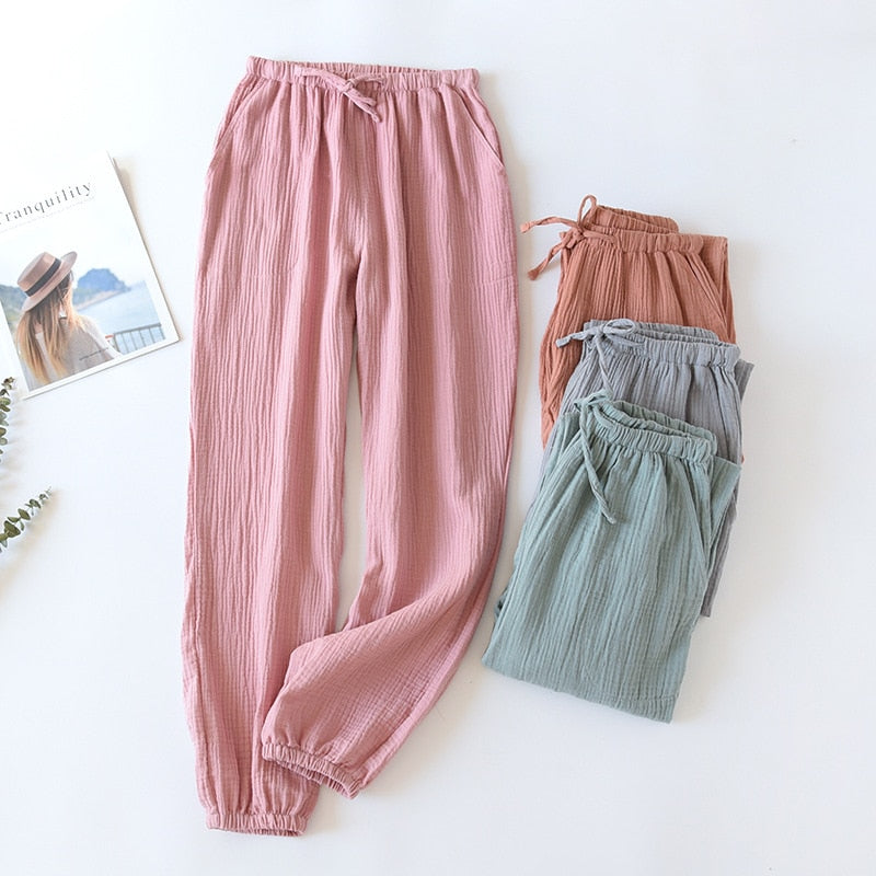 The Long Pajama Cotton Pants Best Cooling Pajamas-Original Pajamas