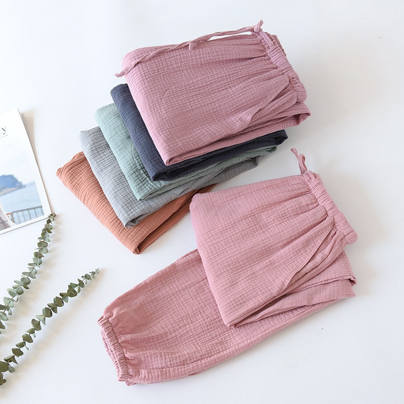 The Long Pajama Cotton Pants Best Cooling Pajamas-Original Pajamas