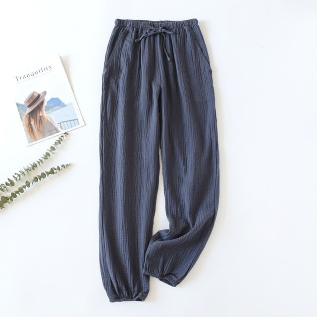 The Long Pajama Cotton Pants Best Cooling Pajamas-Original Pajamas