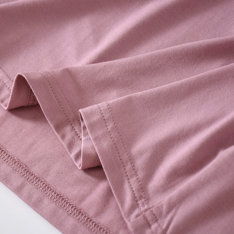 The Solid Drawstring Original Pajamas-Original Pajamas