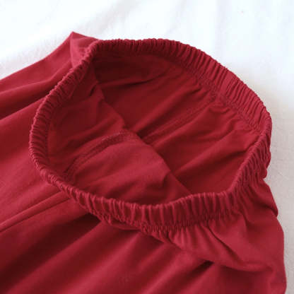 The Red Long Sleeve Pajama Set Original Pajamas-Original Pajamas