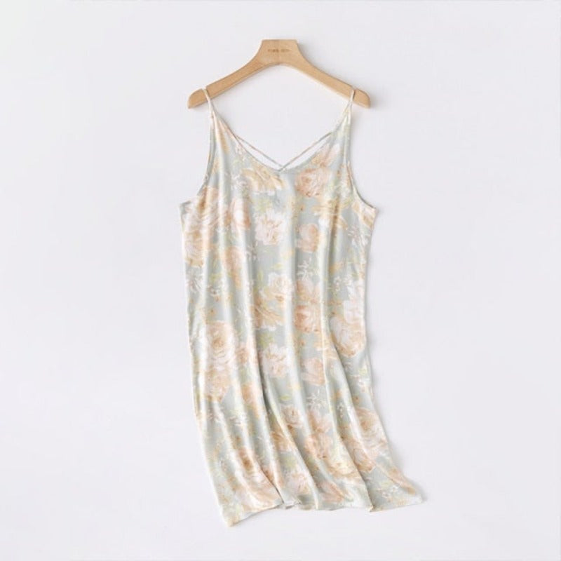 The Simple Sleeveless Solid Original Pajamas-Original Pajamas