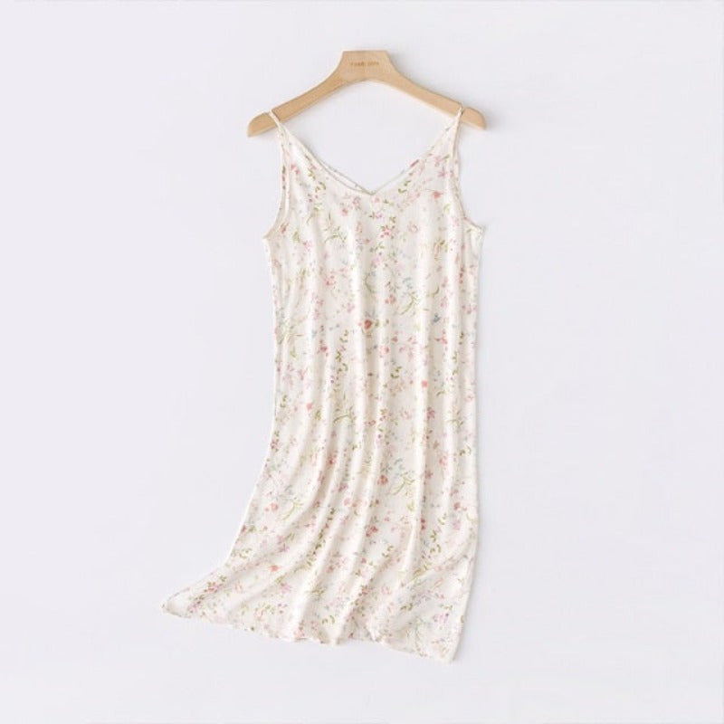 The Simple Sleeveless Solid Original Pajamas-Original Pajamas