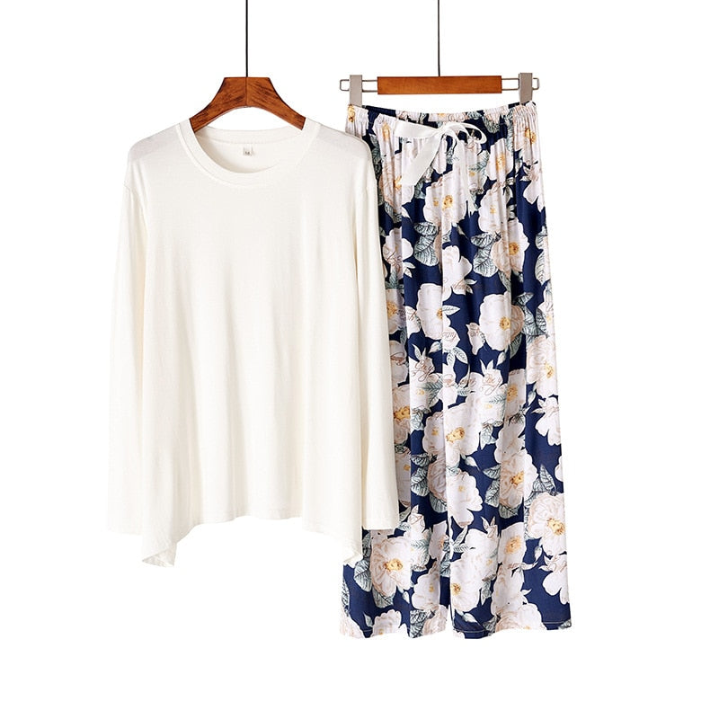 The Floral Pajama Set Original Pajamas-Original Pajamas