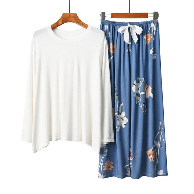 The Floral Pajama Set Original Pajamas-Original Pajamas