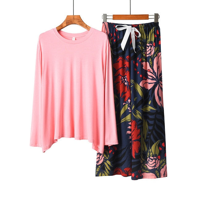 The Floral Pajama Set Original Pajamas-Original Pajamas