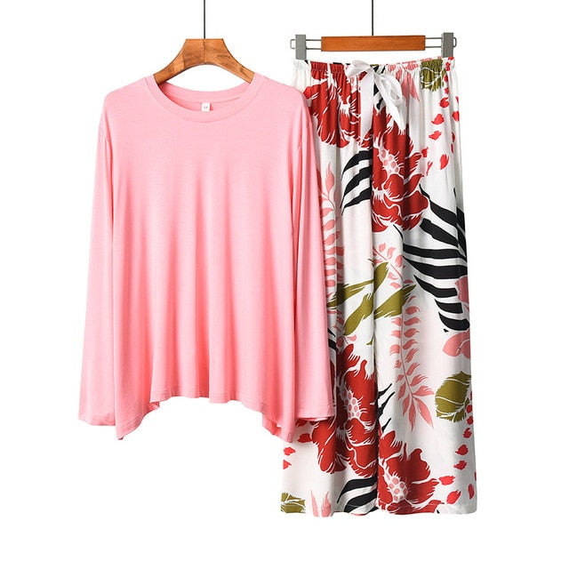 The Floral Pajama Set Original Pajamas-Original Pajamas