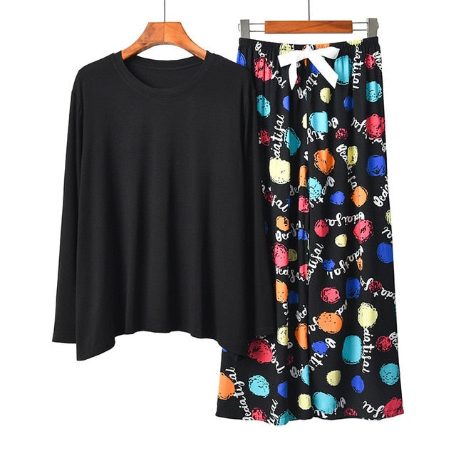 The Floral Pajama Set Original Pajamas-Original Pajamas