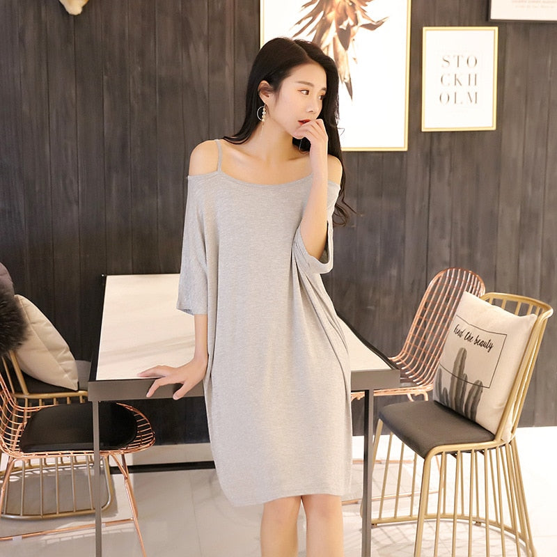 The Tank Dress Solid Original Pajamas-Original Pajamas