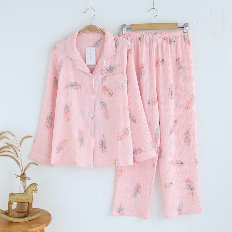The Pink Feather Set Original Pajamas-Original Pajamas