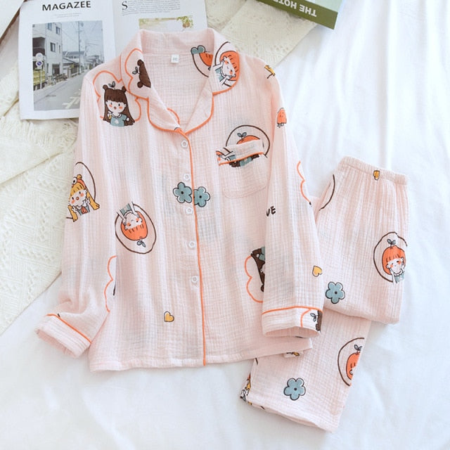 The Floral Fruity Light Original Pajamas-Original Pajamas