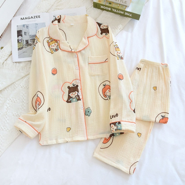 The Floral Fruity Light Original Pajamas-Original Pajamas