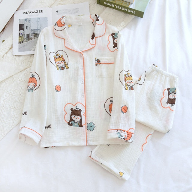 The Floral Fruity Light Original Pajamas-Original Pajamas