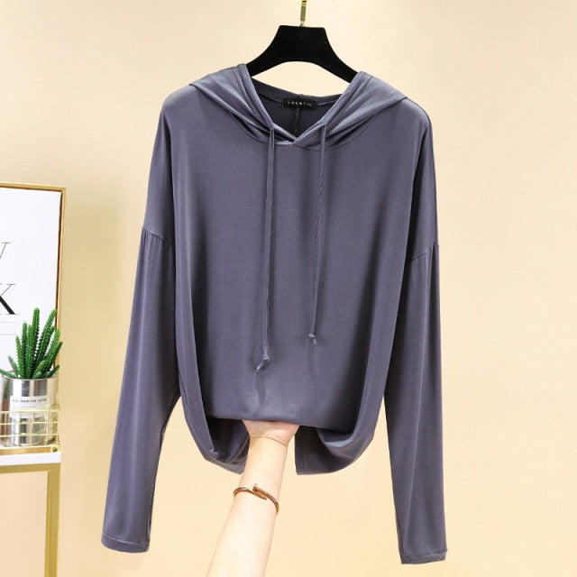 The Solid Hoodie Original Pajamas-Original Pajamas