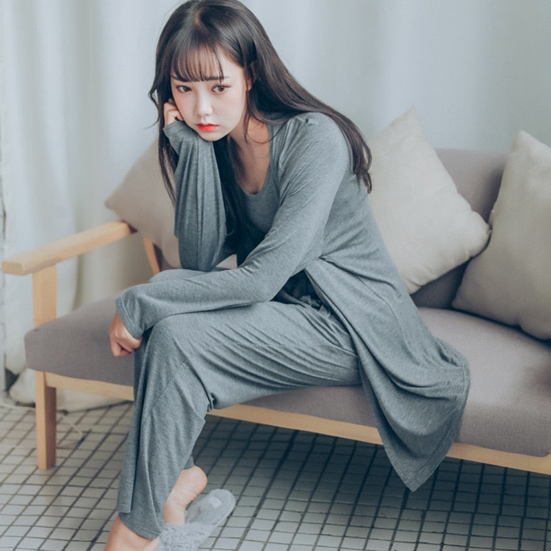 The Solid Set Of Original Pajamas-Original Pajamas