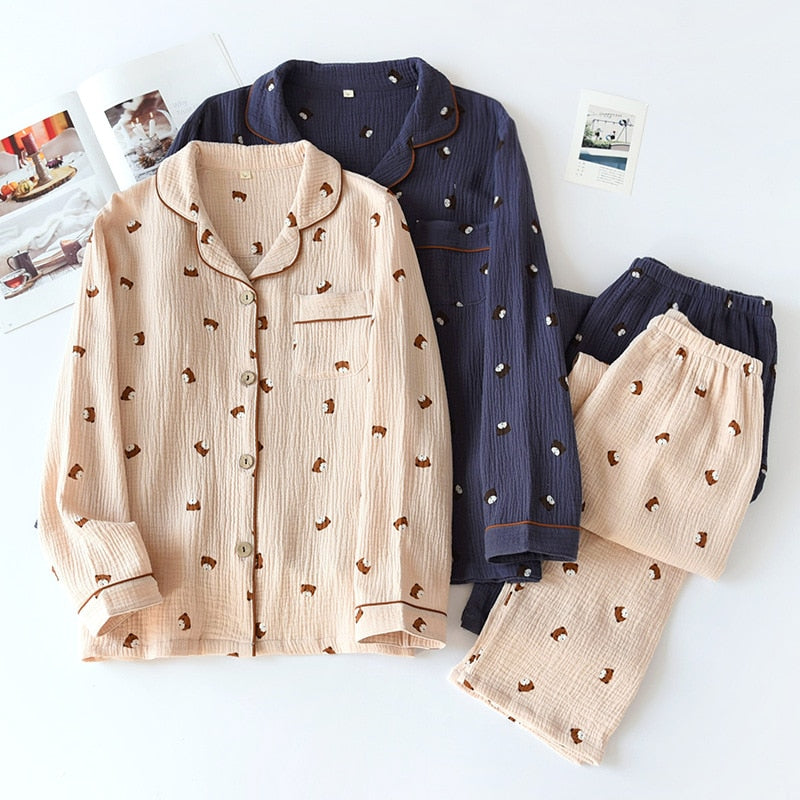 The Printed Formal Set Original Pajamas-Original Pajamas