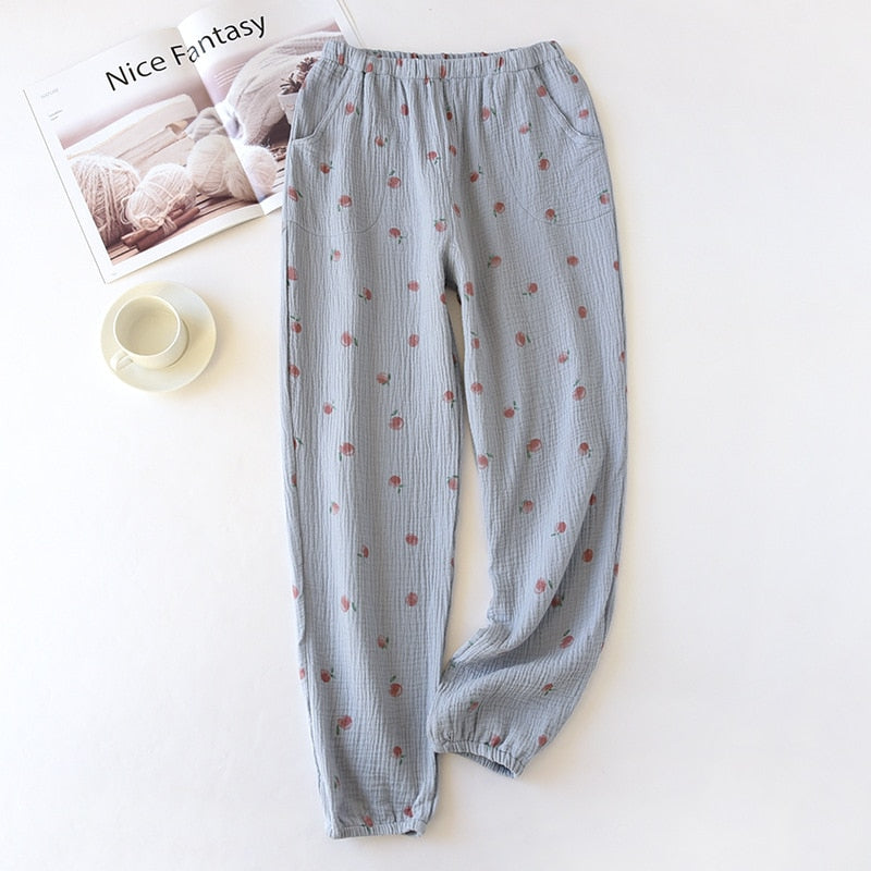 The Fruit Printed Bottoms Original Pajamas-Original Pajamas