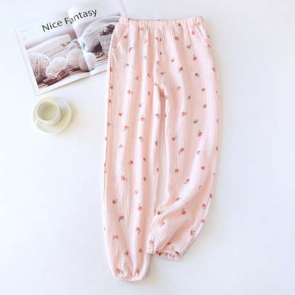 The Fruit Printed Bottoms Original Pajamas-Original Pajamas