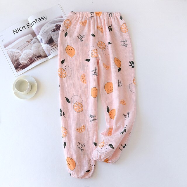The Fruit Printed Bottoms Original Pajamas-Original Pajamas