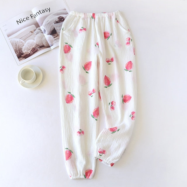 The Fruit Printed Bottoms Original Pajamas-Original Pajamas