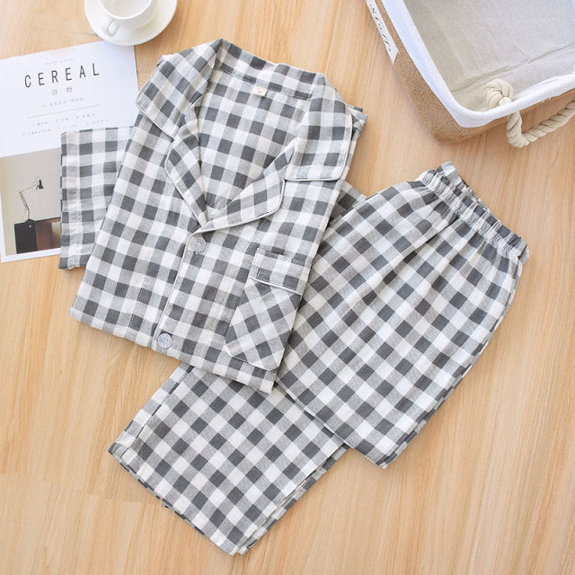 The Light Lines and Squares Original Pajamas-Original Pajamas