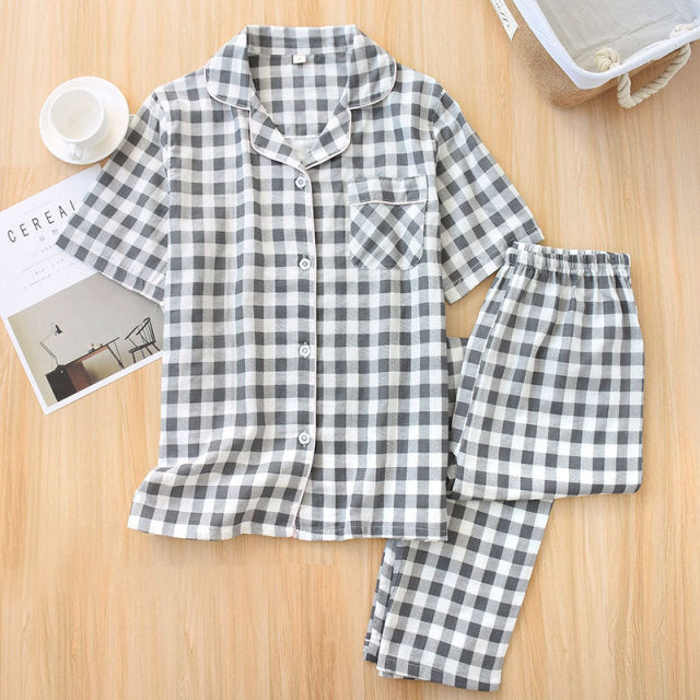 The Light Lines and Squares Original Pajamas-Original Pajamas
