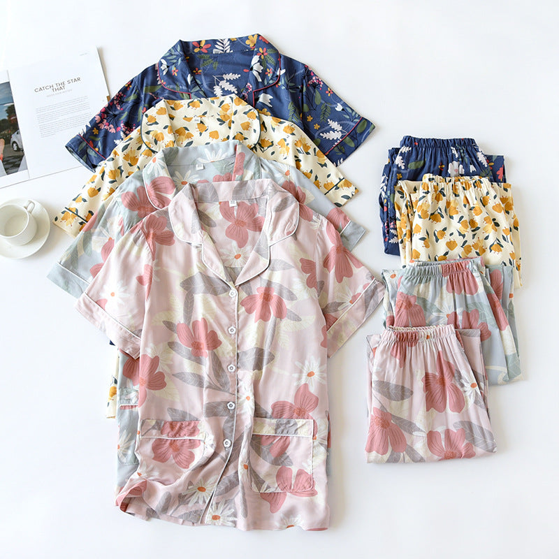 The Flower Grid Original Pajamas-Original Pajamas