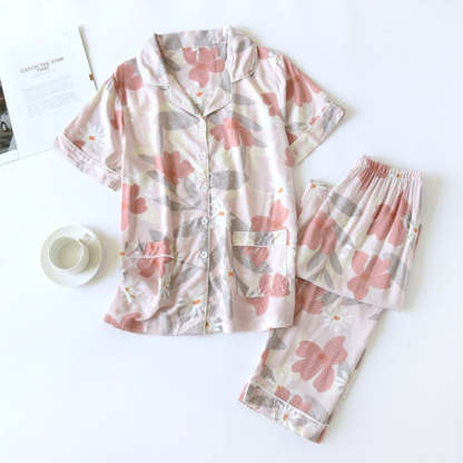 The Flower Grid Original Pajamas-Original Pajamas