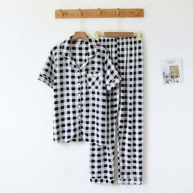 The Flower Grid Original Pajamas-Original Pajamas