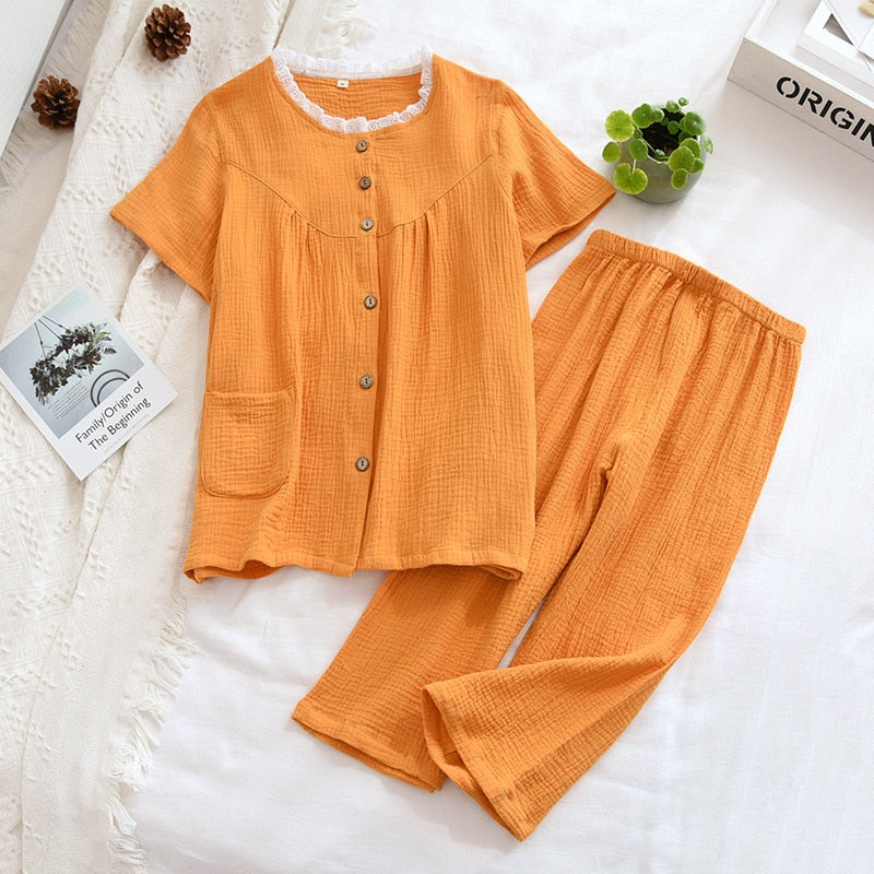 The Lace Collar Original Pajamas-Original Pajamas