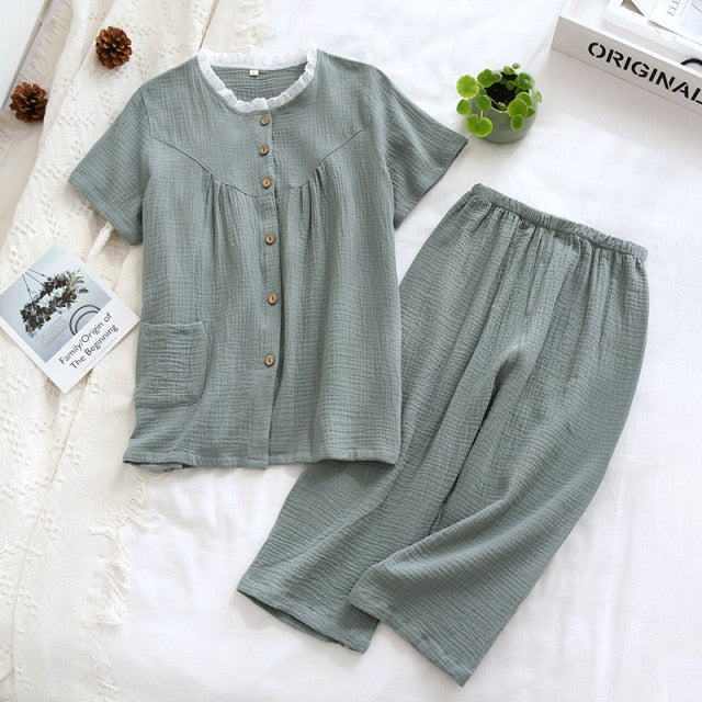 The Lace Collar Original Pajamas-Original Pajamas