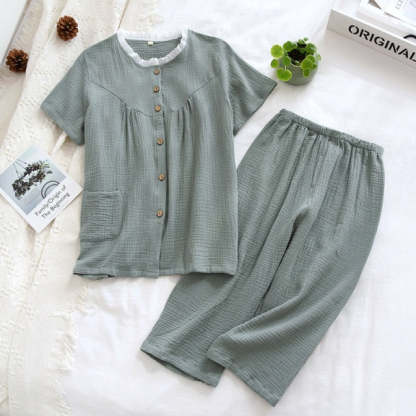 The Lace Collar Original Pajamas-Original Pajamas