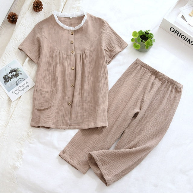 The Lace Collar Original Pajamas-Original Pajamas