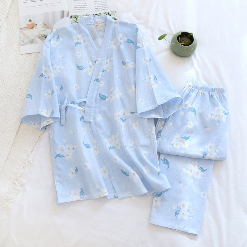 The Cherry Blossom Kimono Original Pajamas-Original Pajamas