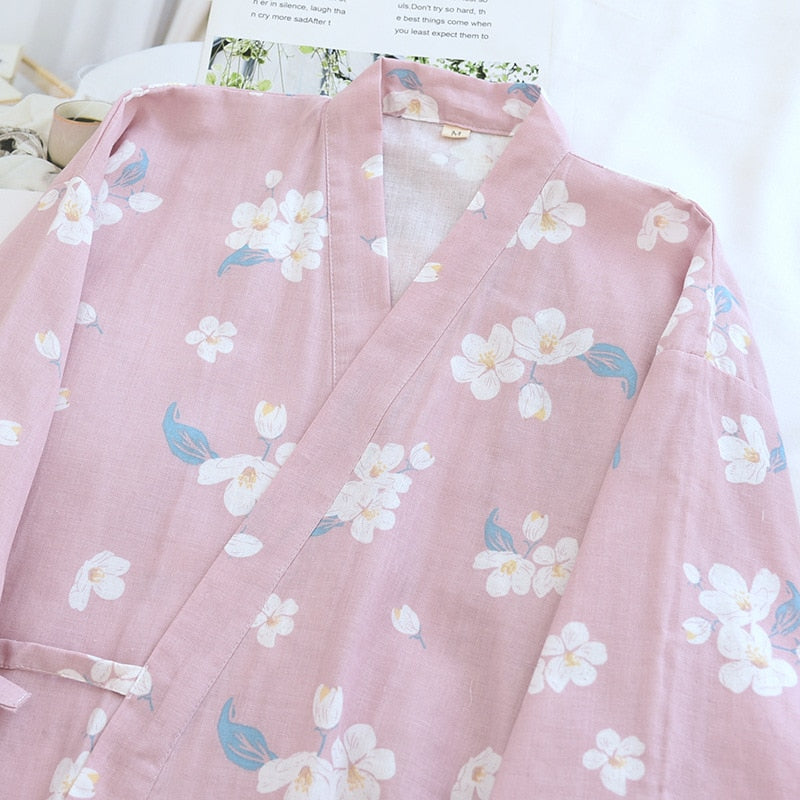 The Cherry Blossom Kimono Original Pajamas-Original Pajamas