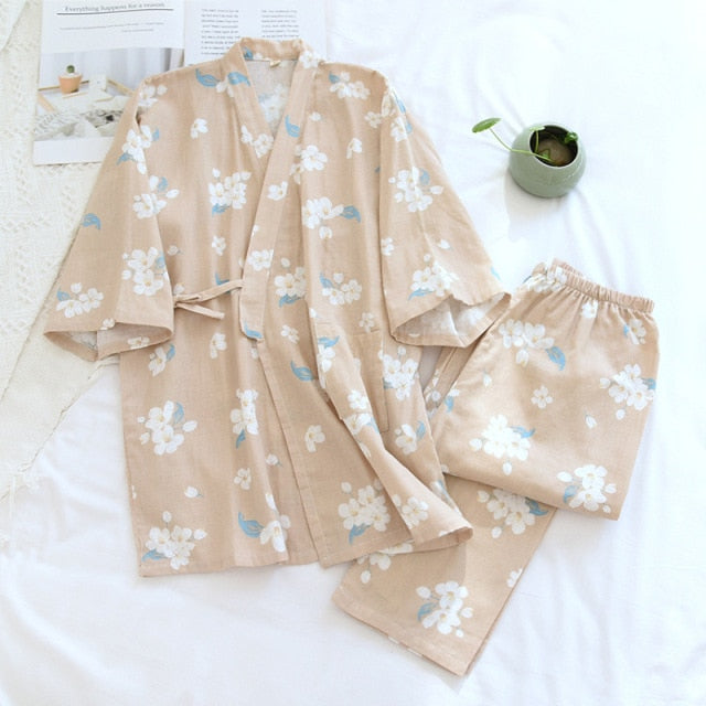 The Cherry Blossom Kimono Original Pajamas-Original Pajamas
