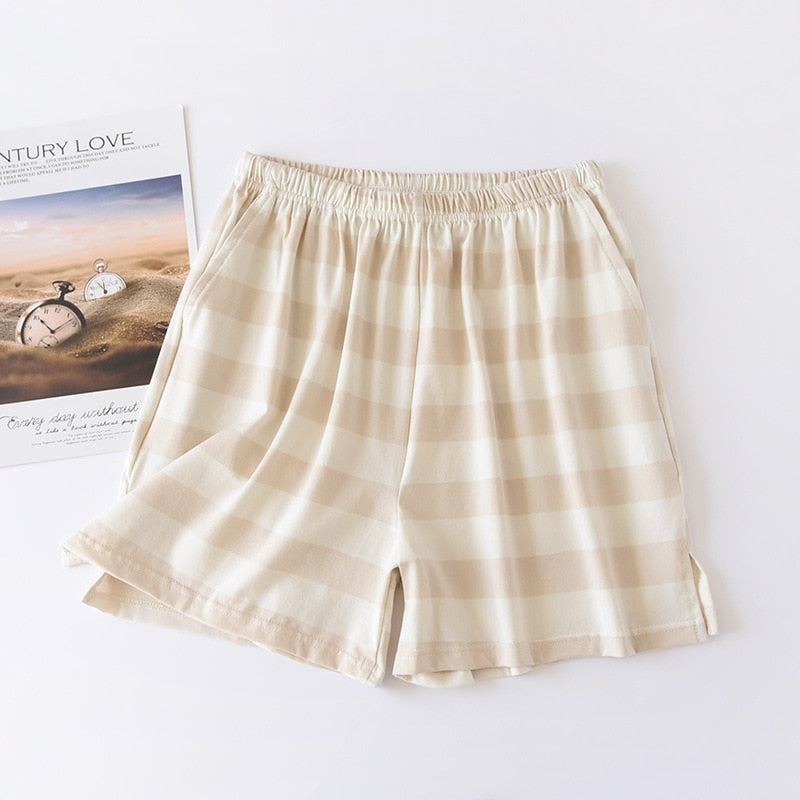 The Pastel Patterned Stripes Bottom Original Pajamas-Original Pajamas