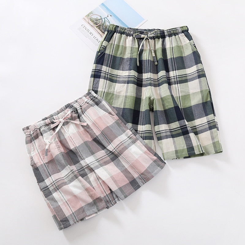 The Plaid Shorts Original Pajamas-Original Pajamas