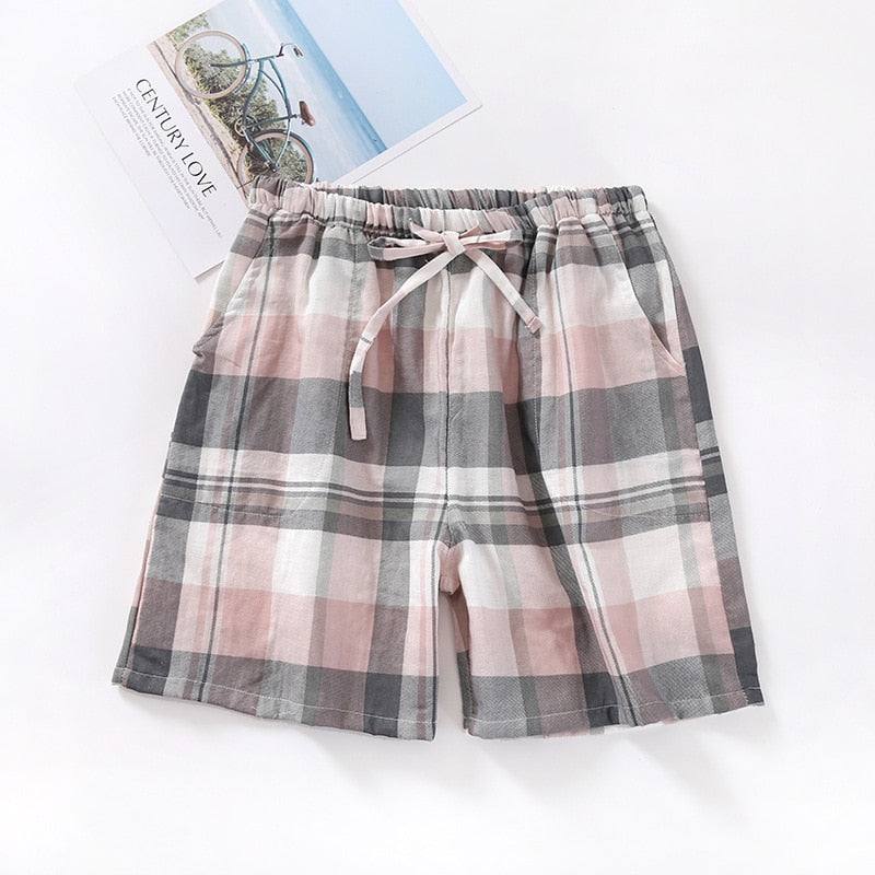The Plaid Shorts Original Pajamas-Original Pajamas