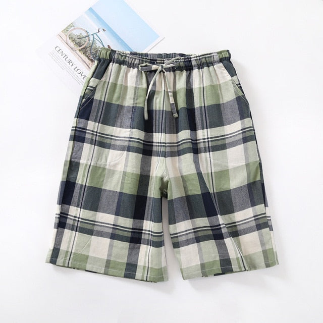 The Plaid Shorts Original Pajamas-Original Pajamas