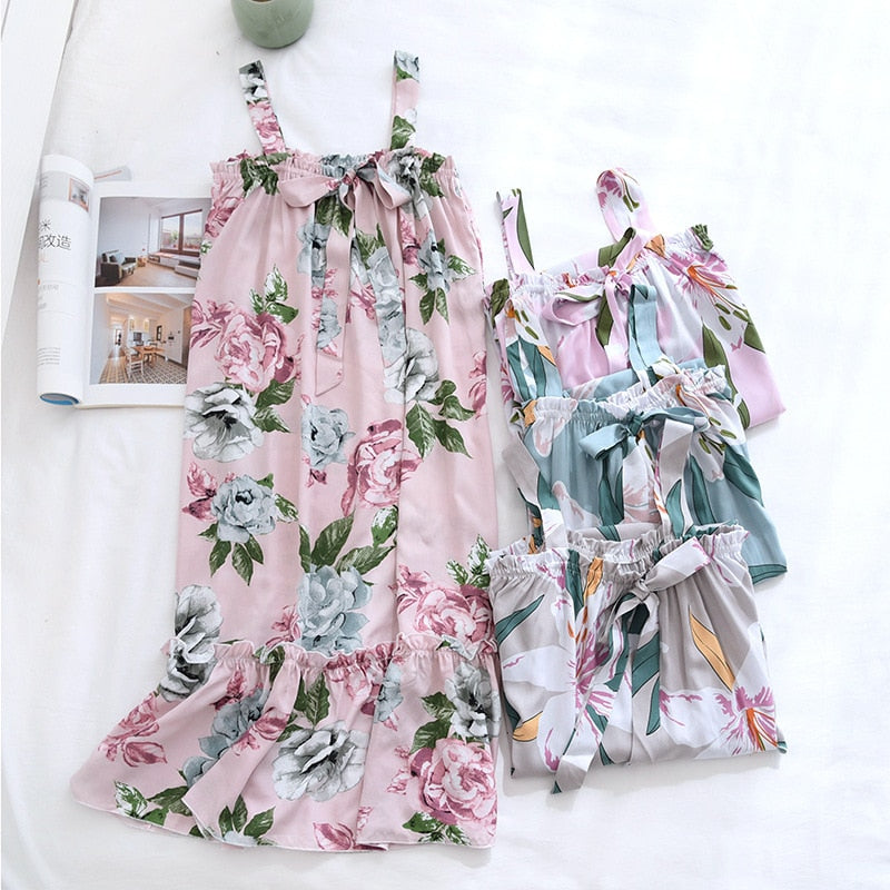 The Totally Tropical Solid Original Pajamas-Original Pajamas