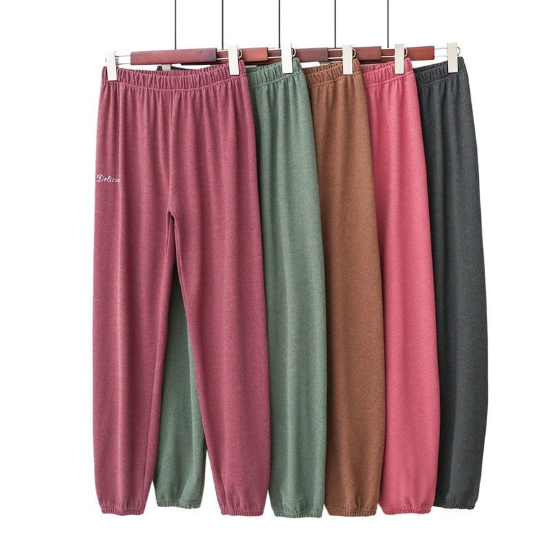 The Solid Polyester Pajama Pant Original Pajamas-Original Pajamas