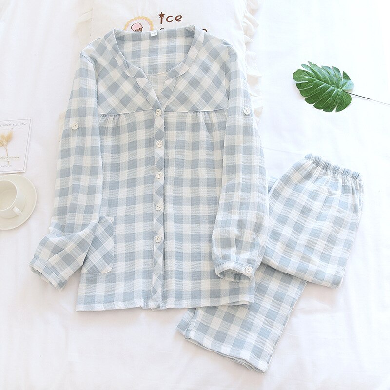 The Plaid Pastel Work Original Pajamas-Original Pajamas
