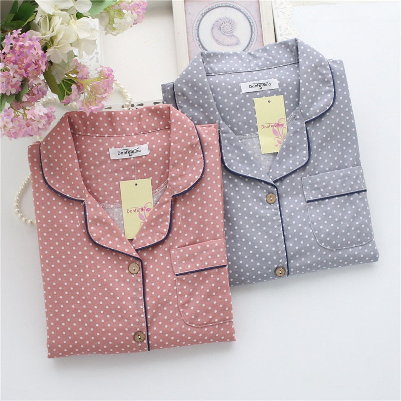 The Dotted Pajama Set Original Pajamas-Original Pajamas